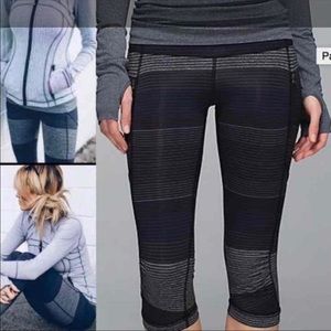 Lululemon rare stripe om Leggings 4